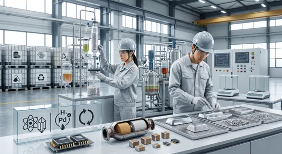 專業鉑金與鈀金回收：從工業廢料到高價值資源的綠色提煉技術