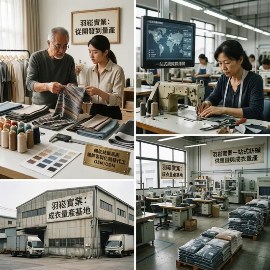 機能紡織與服飾客製化開發代工