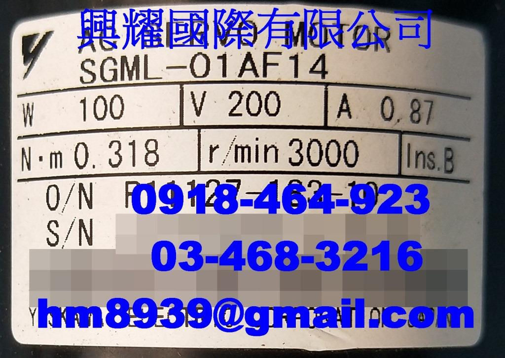 YASKAWA 安川馬達 SGML-01AF14