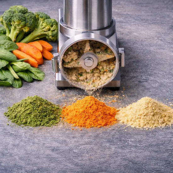 寵物食物新趨勢：蔬果粉、蔬菜粉與超級食物粉的加工