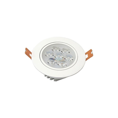 9W 3.5吋 LED投射崁燈(7珠)，9.5cm嵌入孔