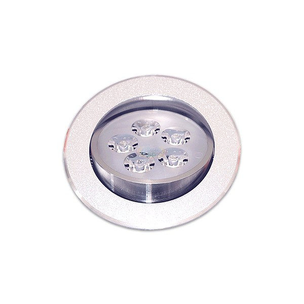 5W 3.5吋 LED投射崁燈(5珠)，9.5cm嵌入孔