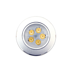 5W 3.5吋 LED投射崁燈(5珠)，9.5cm嵌入孔