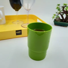美耐皿-绿色小杯子