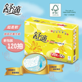 舒適120抽72包抽取衛生紙(12入 X 6串)
