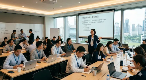 專業企業內訓與AI數位轉型職能提升服務