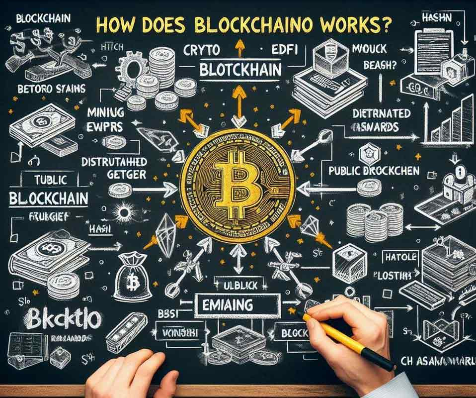 How does blockchain works？