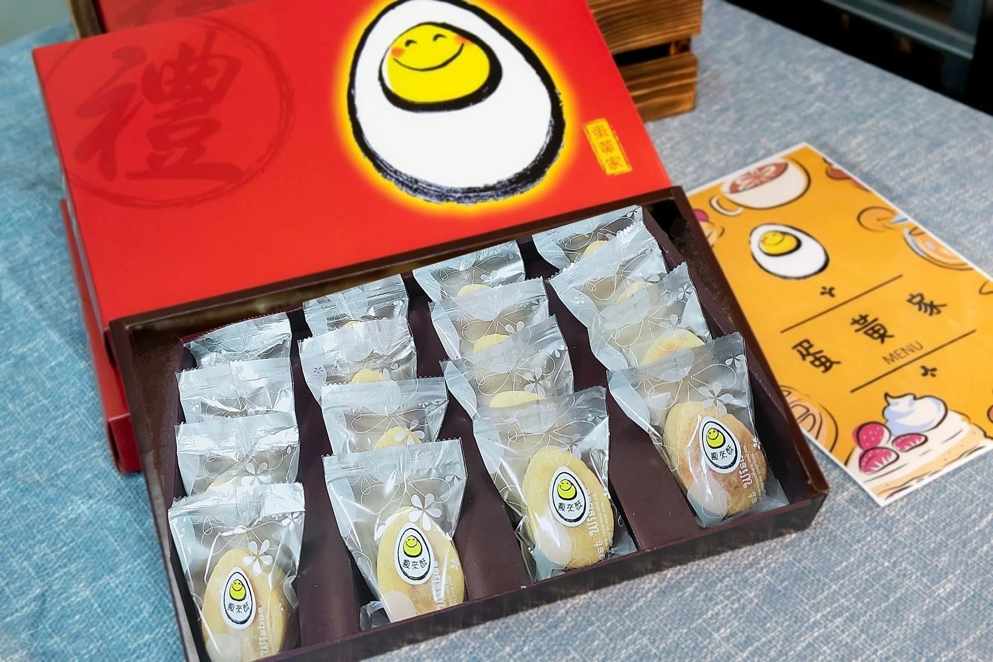 酥口鳳黃酥-16顆禮盒裝