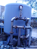 裝過濾桶內各種濾材的施工與廢水處理過濾工程