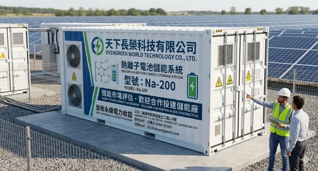 鈉離子電池儲能櫃Na-200型