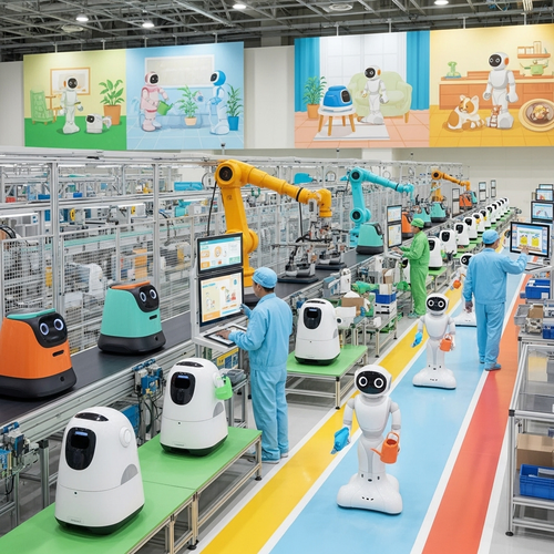 機器人生產線