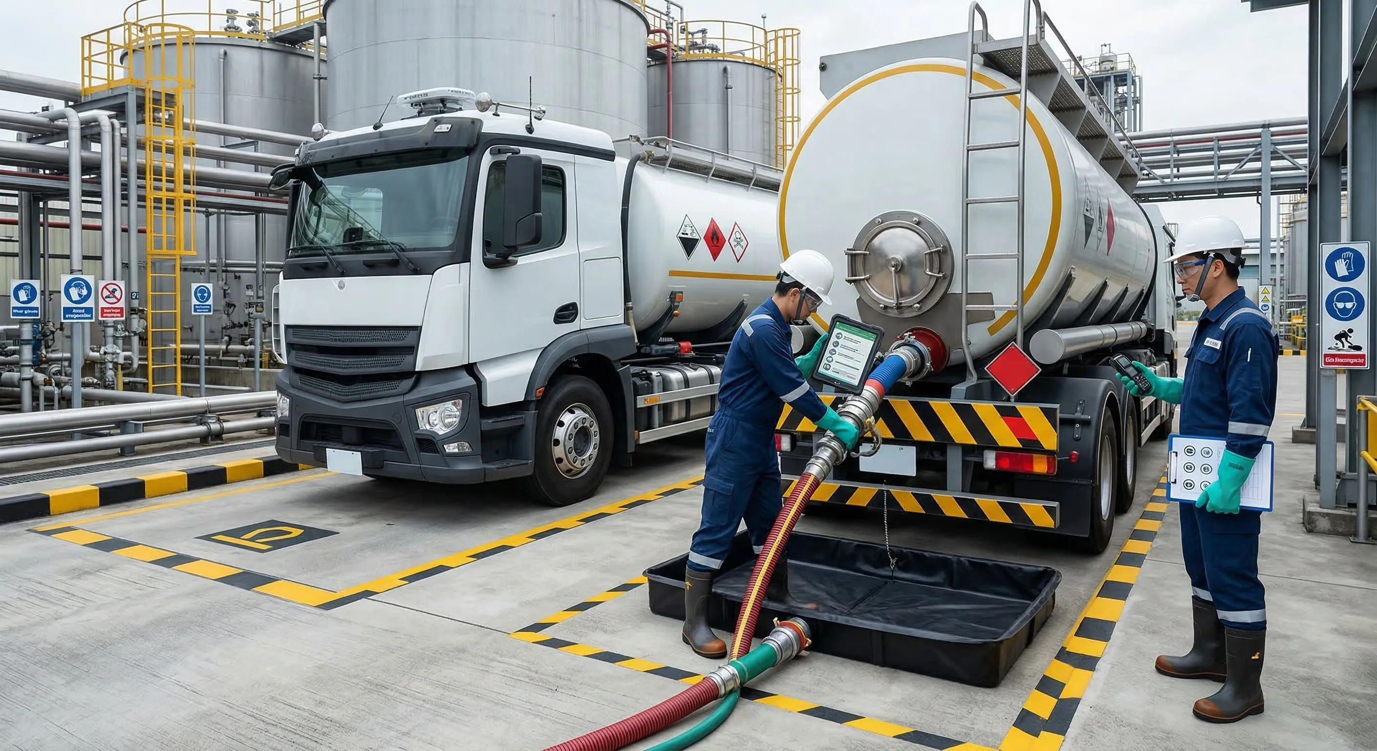 槽車化學品運輸