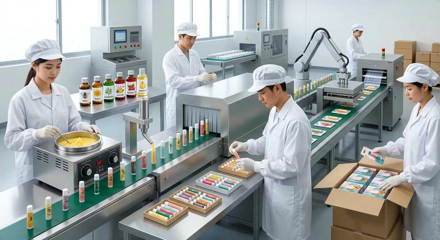 4-3護唇膏代工連包裝