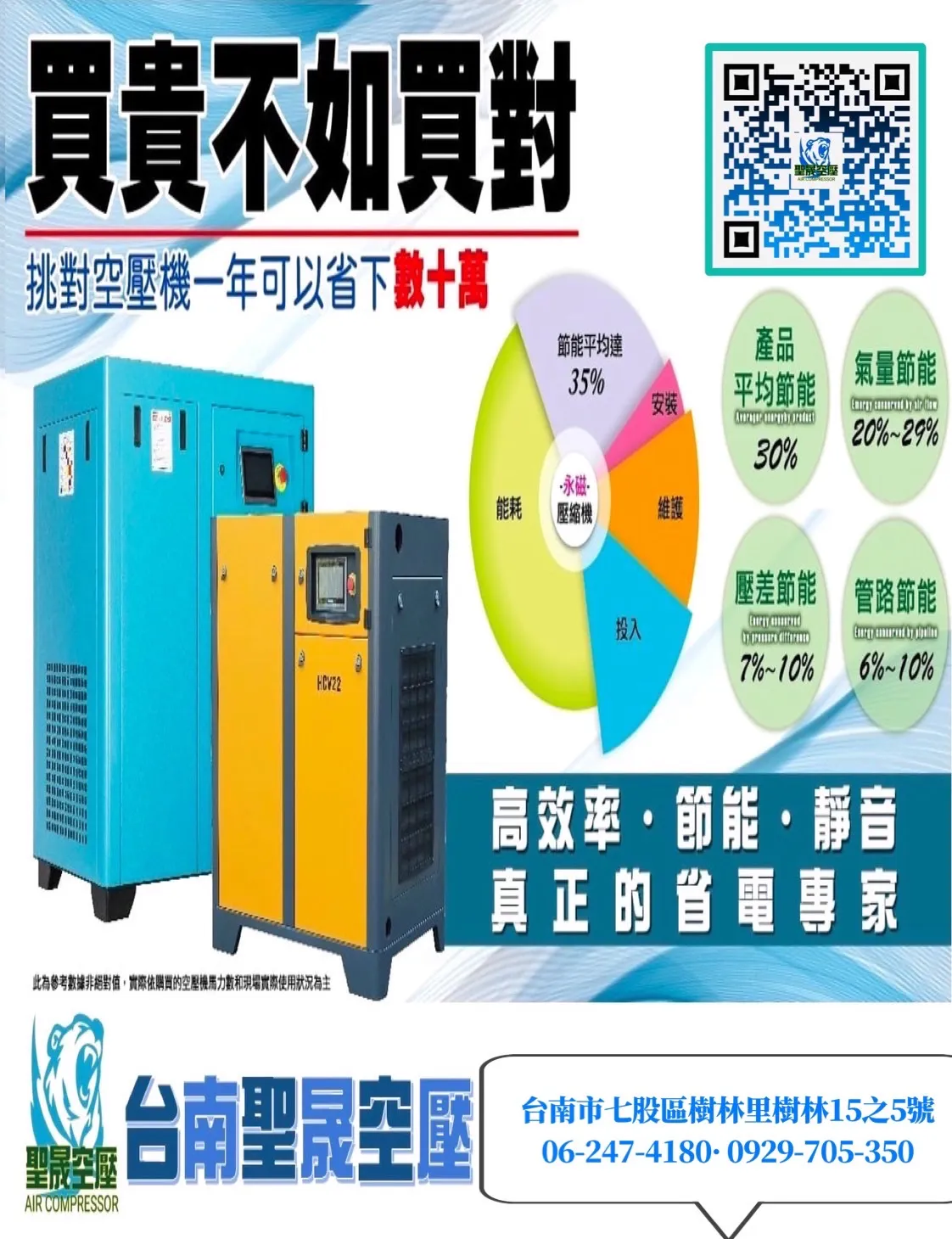 推薦台南聖晟空壓機南區經銷商