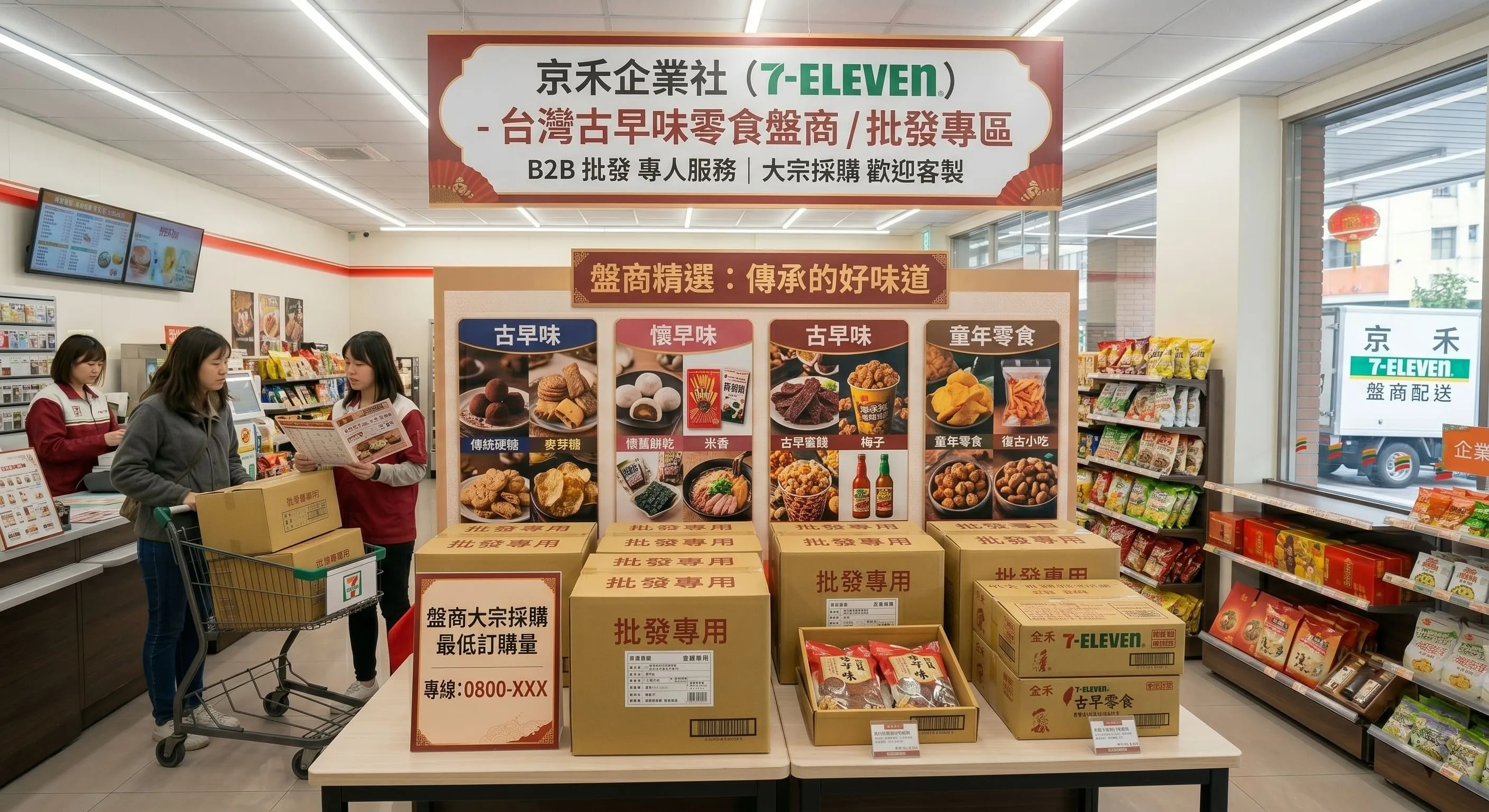 古早味零食盤商