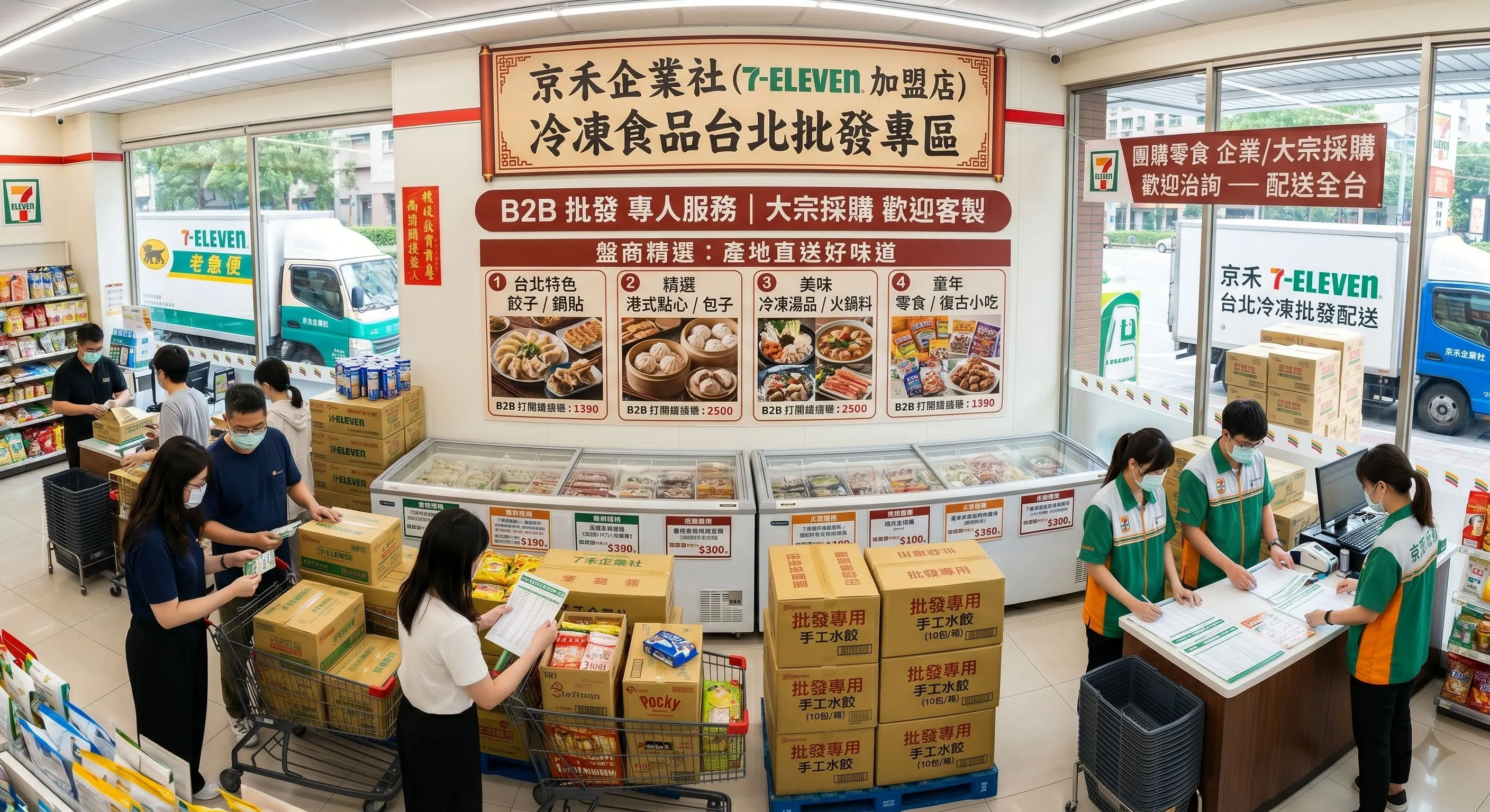 台北冷凍食品批發