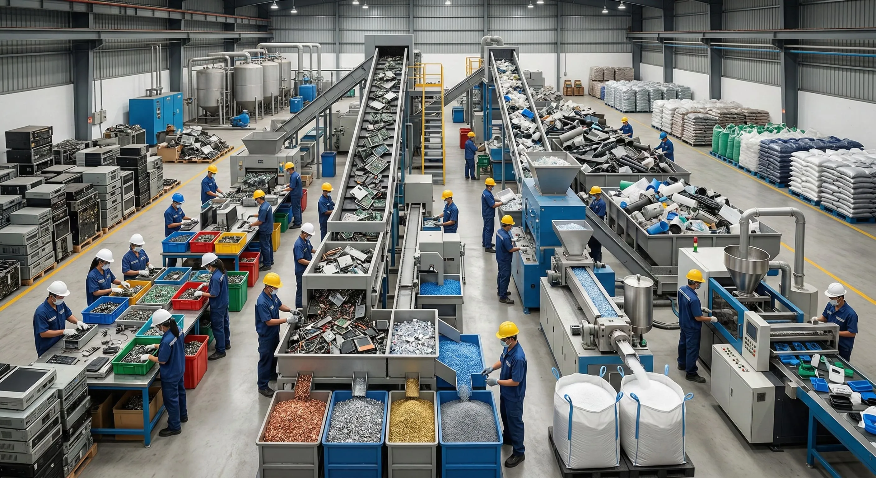 科技業與塑膠加工的呆滯物料解方:電子與塑膠廢料處理