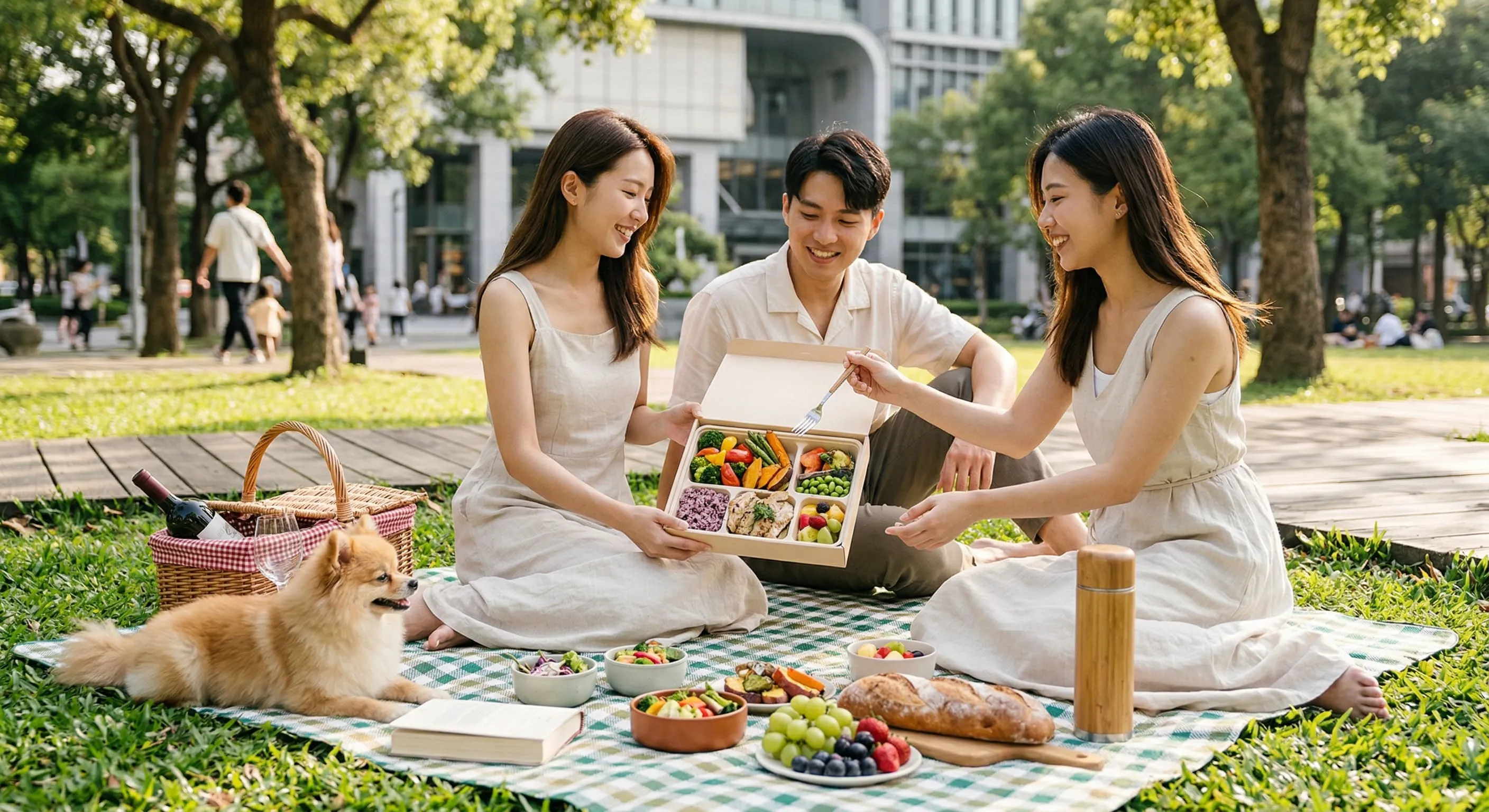 週末野餐與輕食午餐首選！低碳水質感餐盒，享受無負擔的美味日常