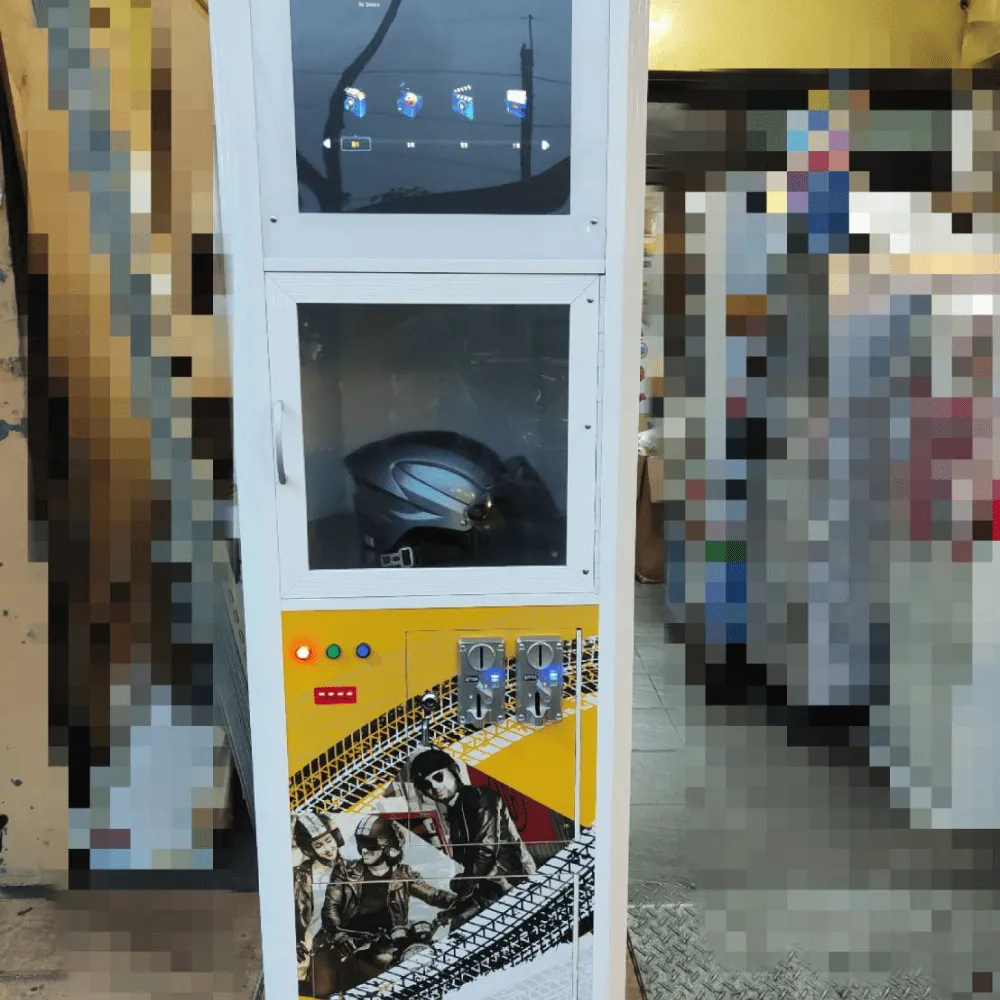 安全帽自動消毒洗烘