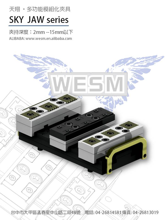 輕便型夾具虎鉗 尺寸27.4X15X.635