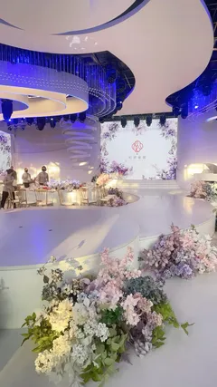 婚禮佈置現場