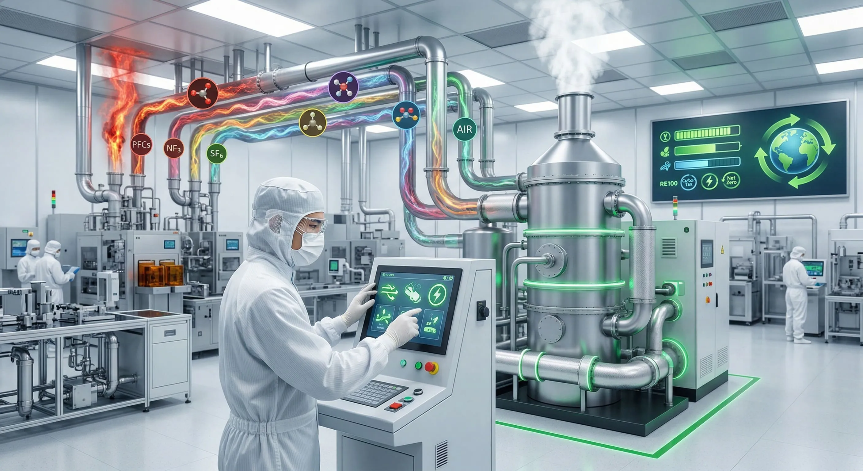 1-1晶圓廠廢氣處理系統