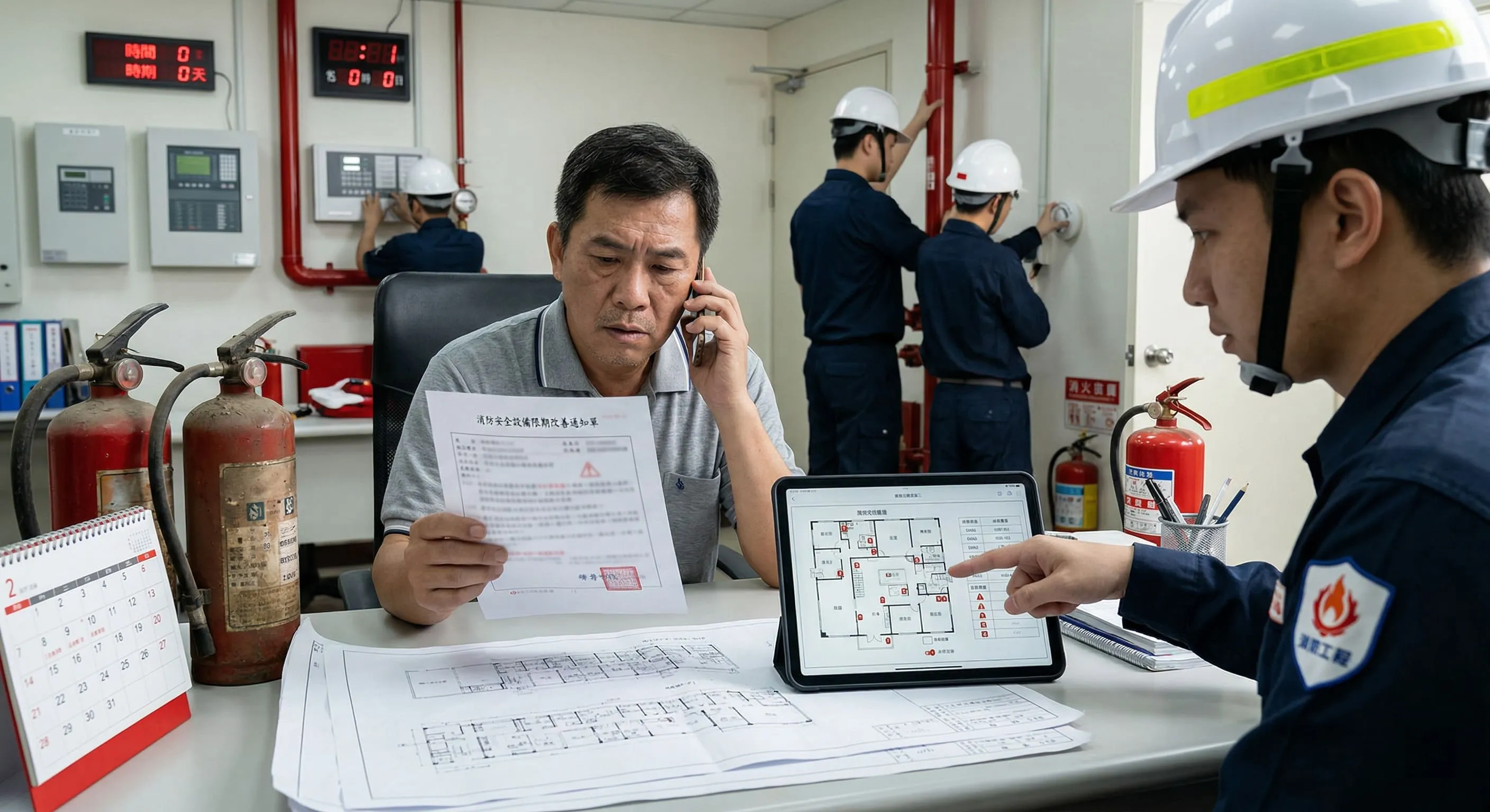 消防限改單處理