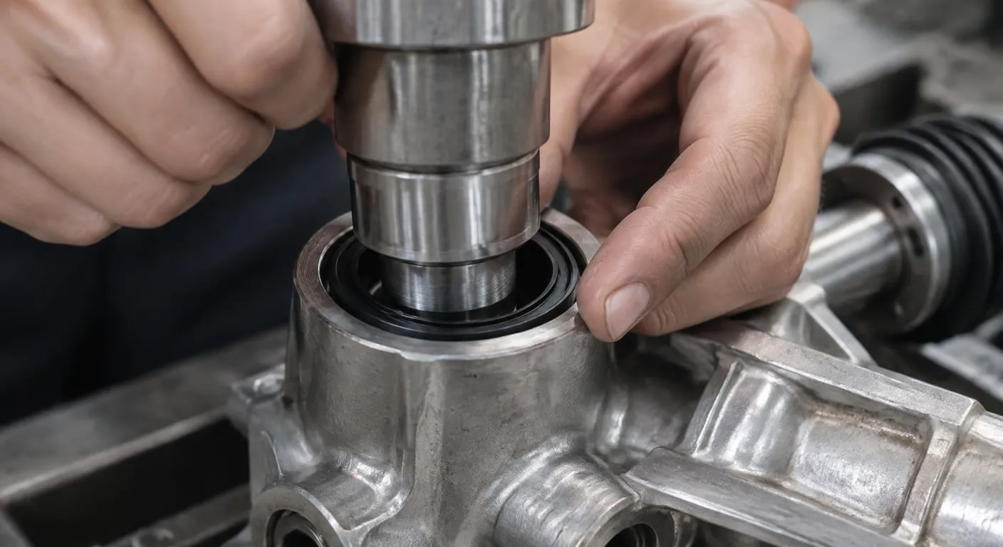 Power steering oil seal