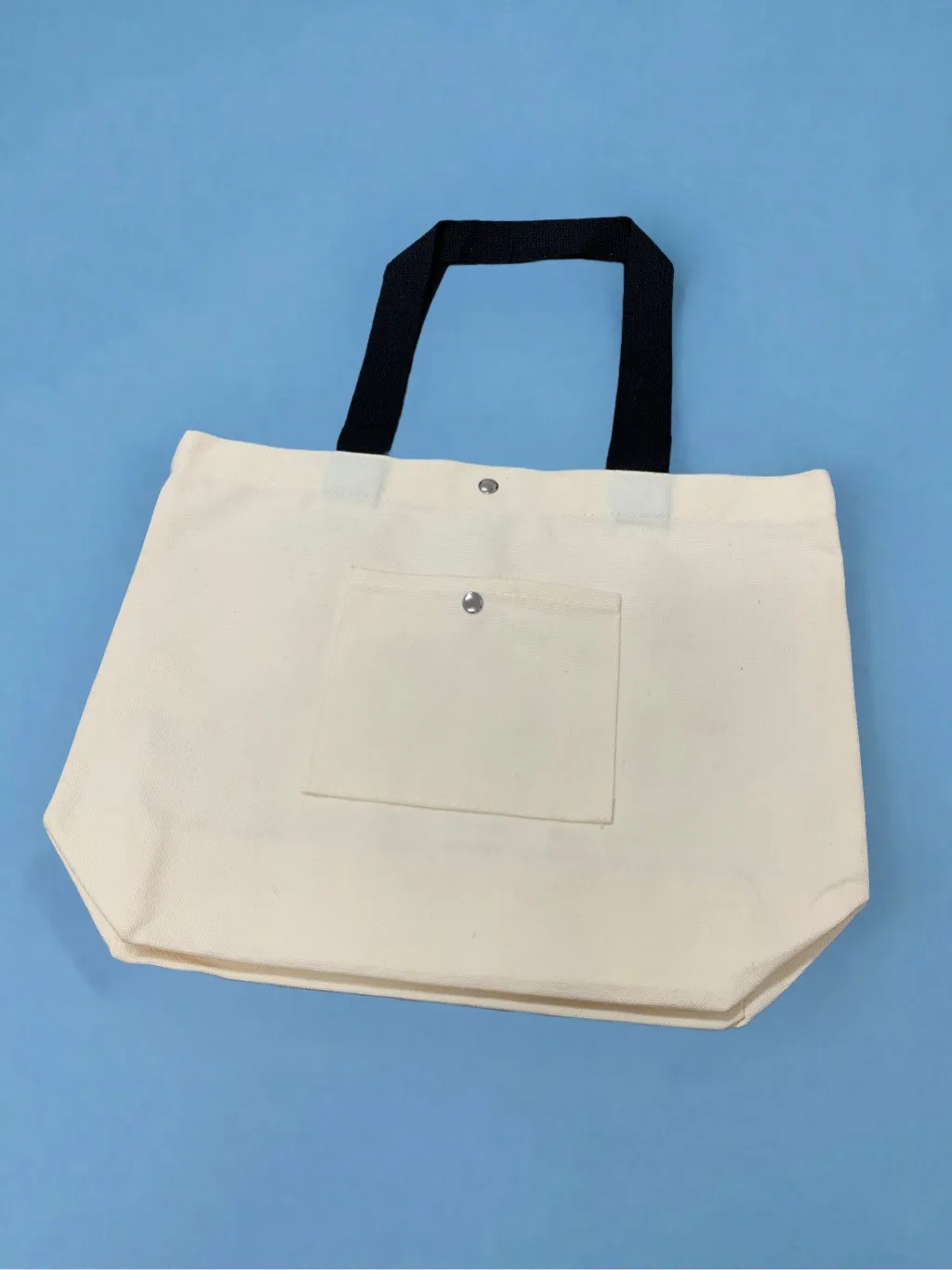 帆布提袋背面