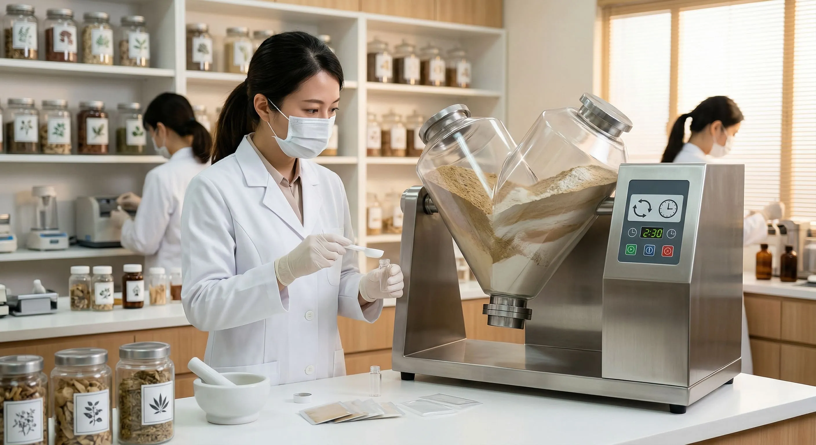 4-2藥粉均勻混合機