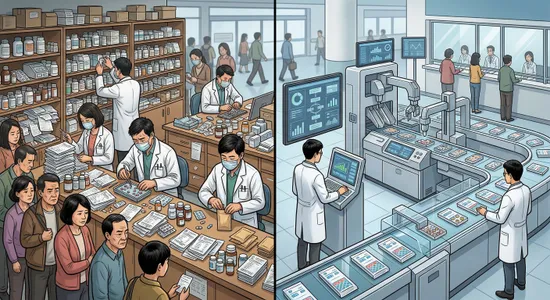 醫院門診自動給藥系統：打造高運載量的智慧藥局