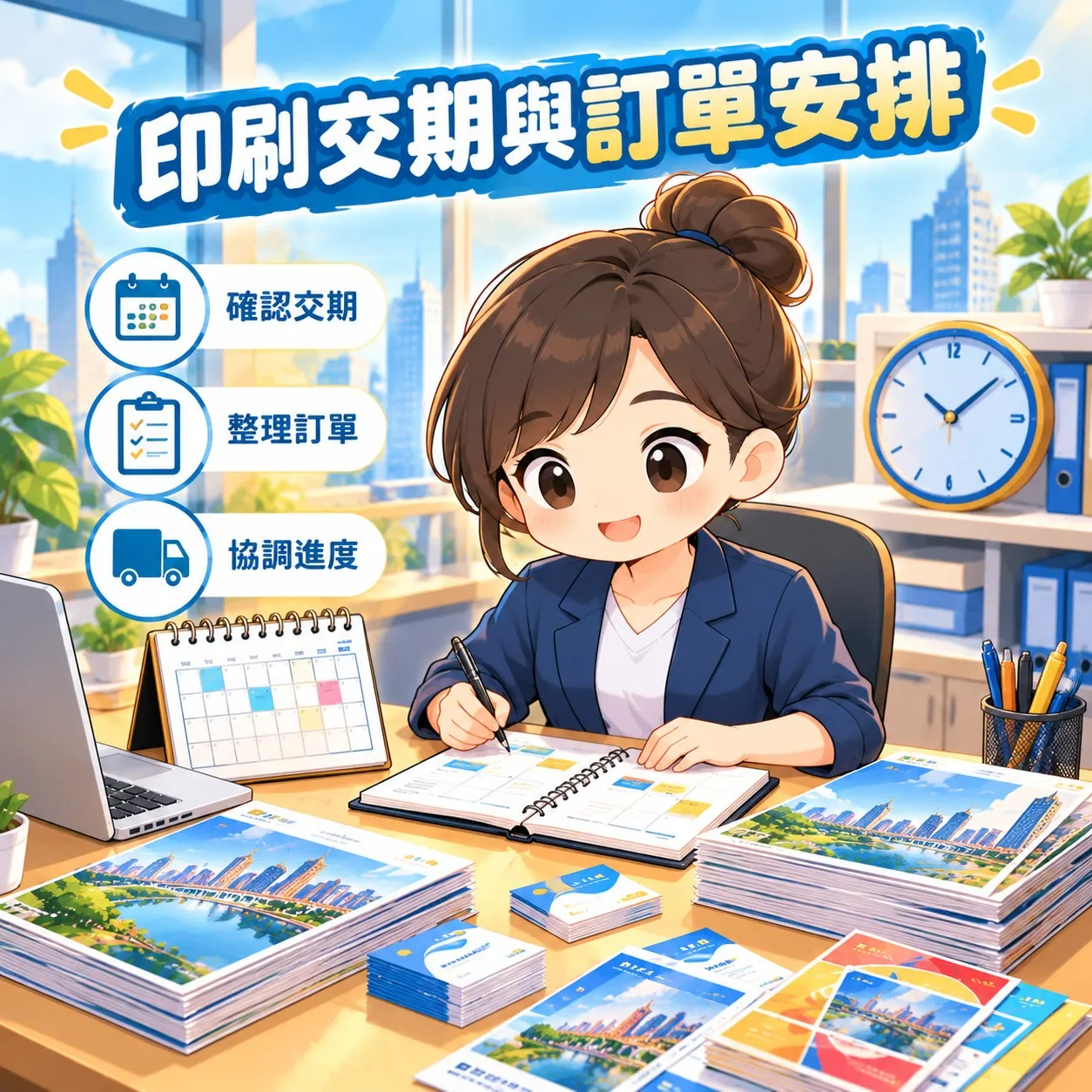 印刷交期與訂單安排