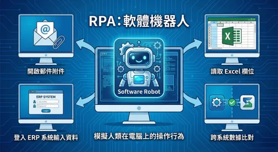 企業轉型指南：利用RPA實現「工作流程優化」與降本增效