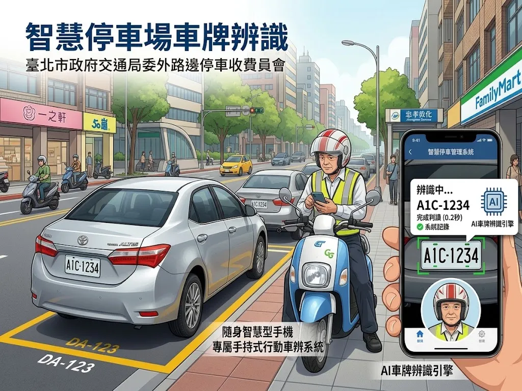 台北車牌辨識系統