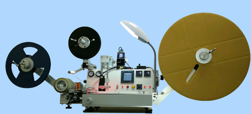 半自動捲帶包裝機,可加裝CCD光學檢查方向漏件封裝載帶