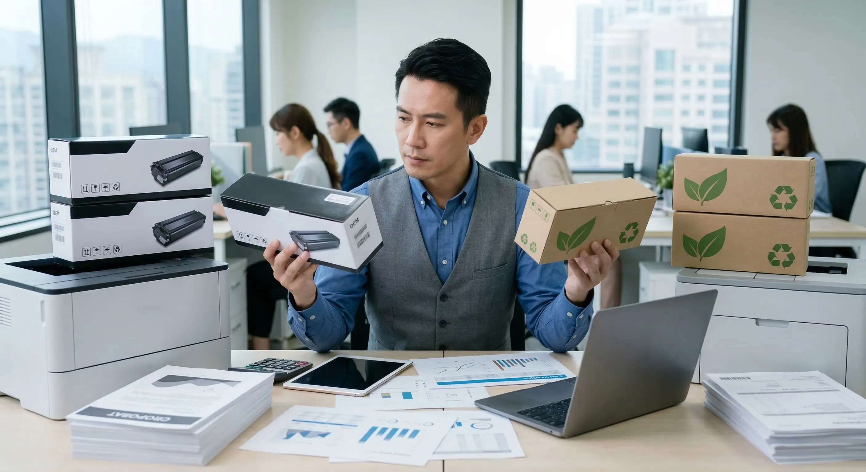 2-2耗材成本精算對決:原廠與副廠的採購策略平衡