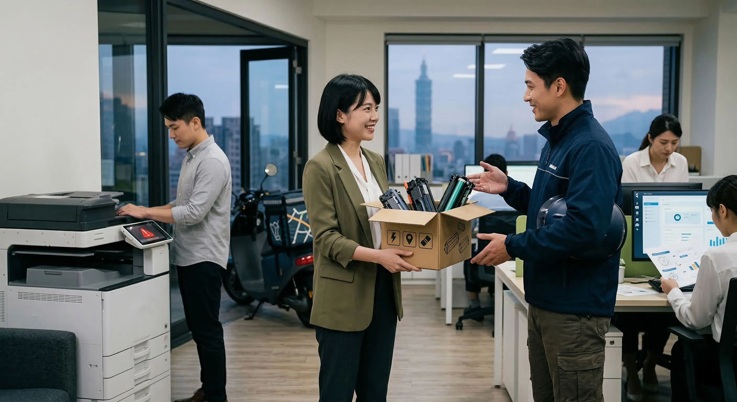 2-3供應鏈的在地化優勢:確保辦公室運作不斷線的關鍵