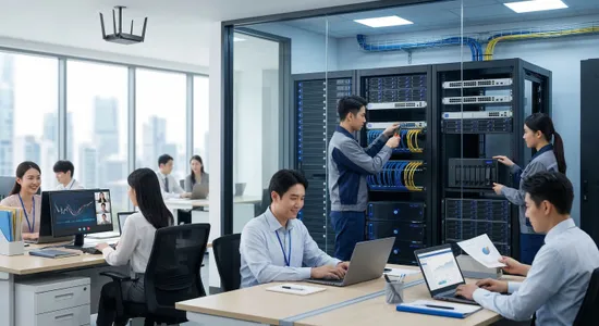 打造無斷線辦公室：企業伺服器建置與網路設備升級全攻略