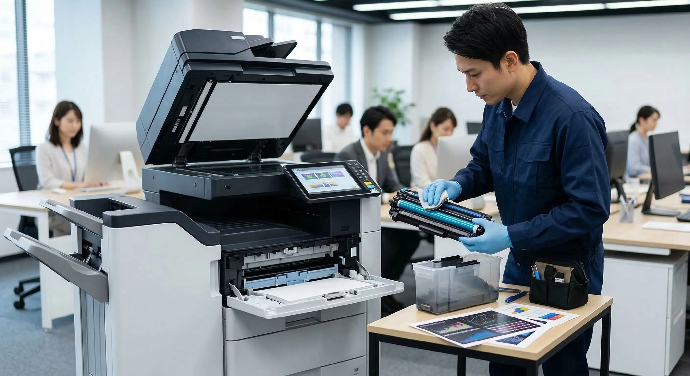 雷射印表機保養