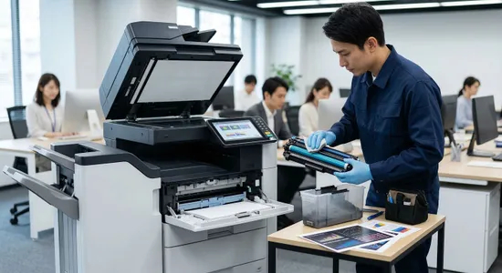 雷射印表機卡紙自救指南：感光鼓保養與廢墨盒處理實用守則