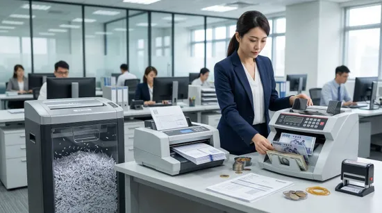 提升財務部門效率！點鈔機與銀行出納用品批發選購指南