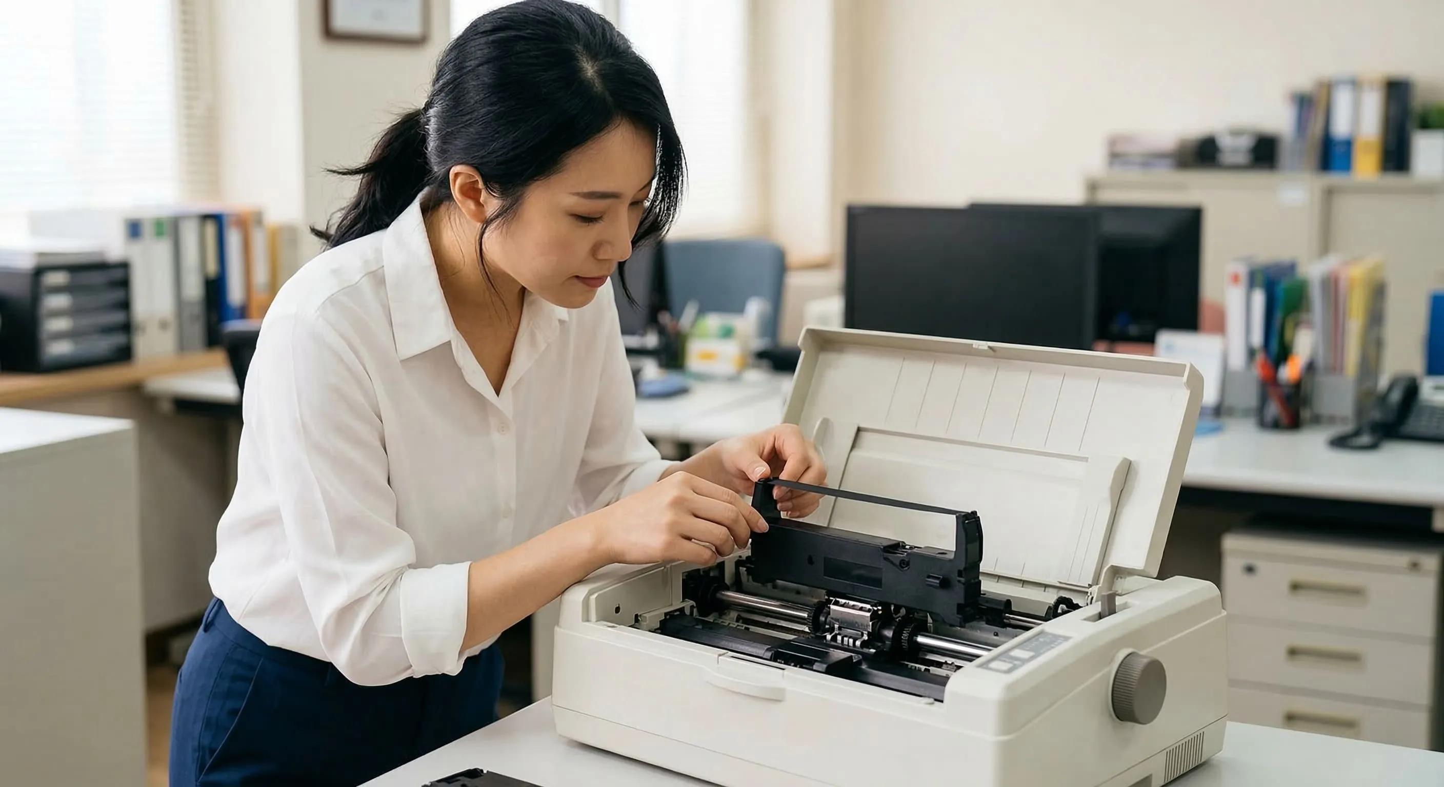 8-2耗材決定設備壽命:高密度點陣式印表機色帶的採購規範