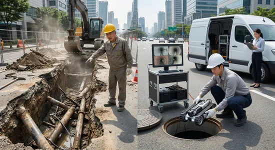 精準診斷管網病灶：CCTV 管道檢測與管路裂縫攝影技術應用