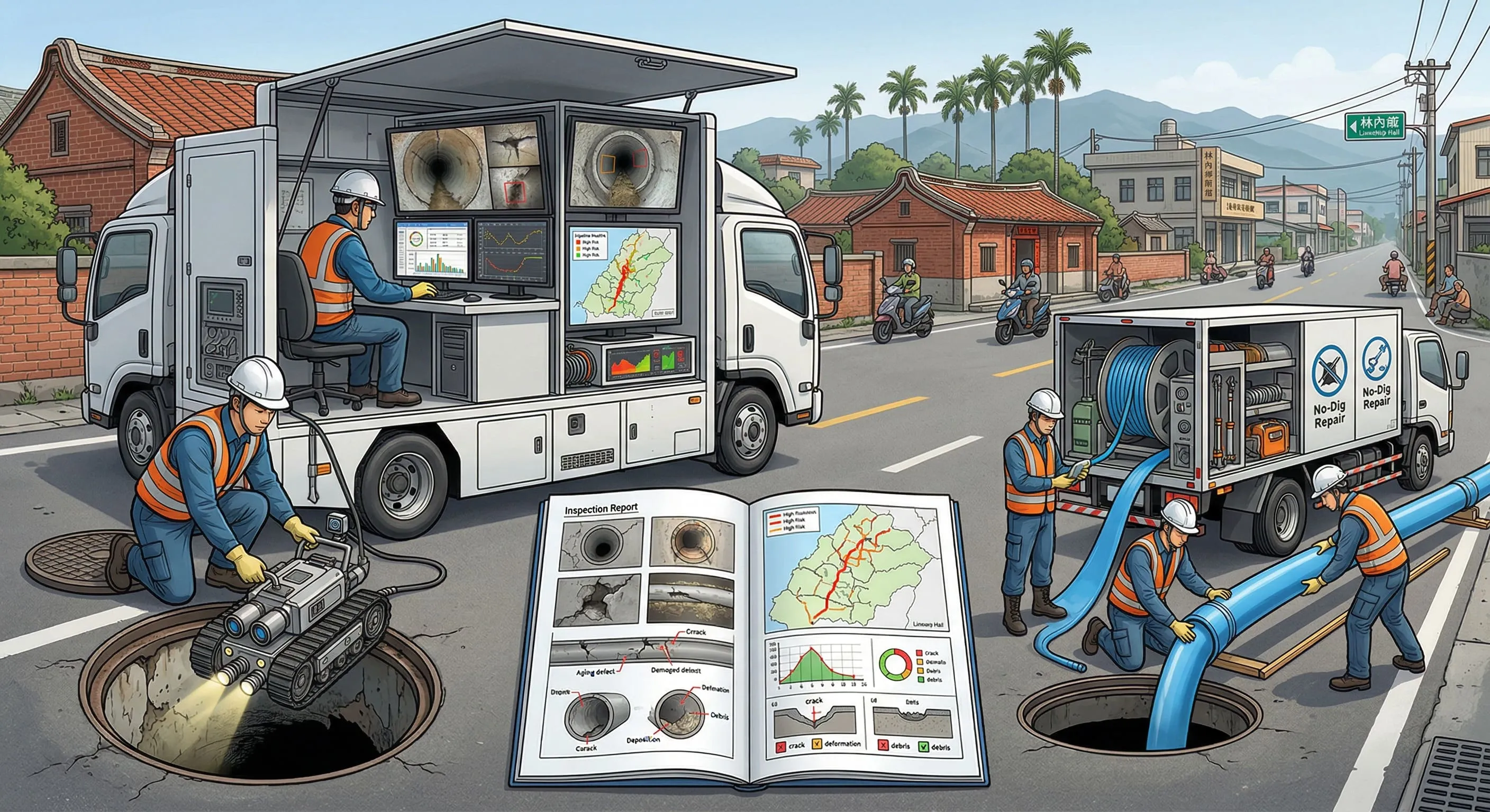 3-3林內CCTV管道檢測