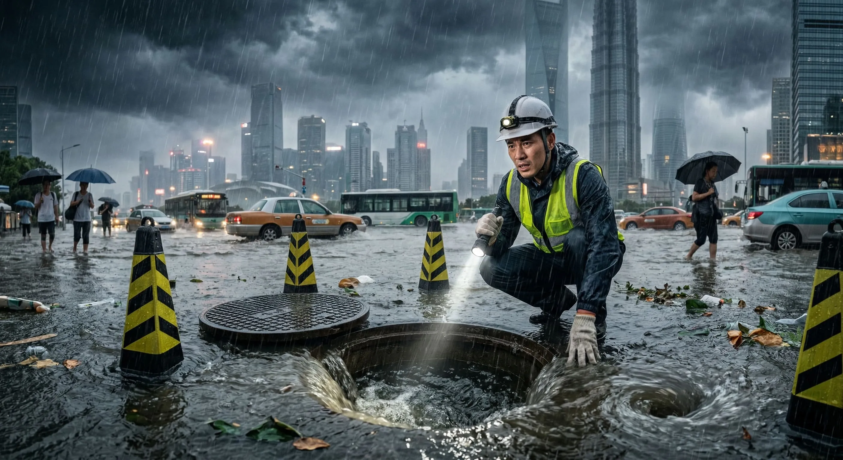 建構韌性城市的感測神經：智慧管網系統與防汛水位監控