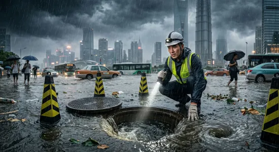 建構韌性城市的感測神經：智慧管網系統與防汛水位監控
