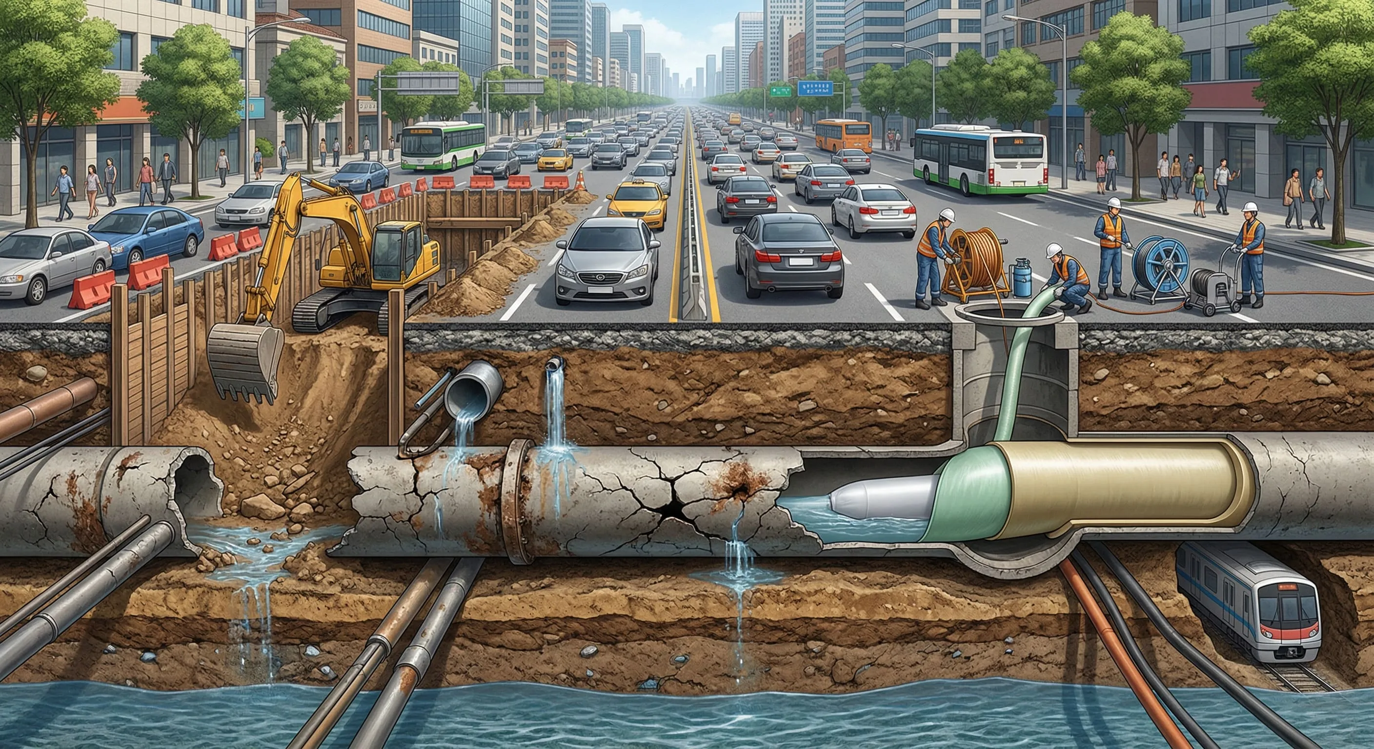 9-1管線免開挖翻修