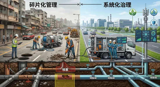 全生命週期管網治理：檢測、清洗、修復到智能監控的一站式解方