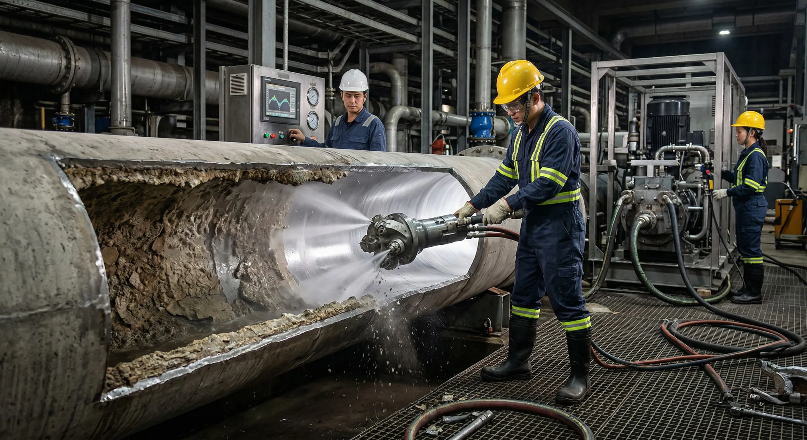 10-2超高壓水刀除鏽