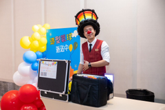 氣球派送現場
